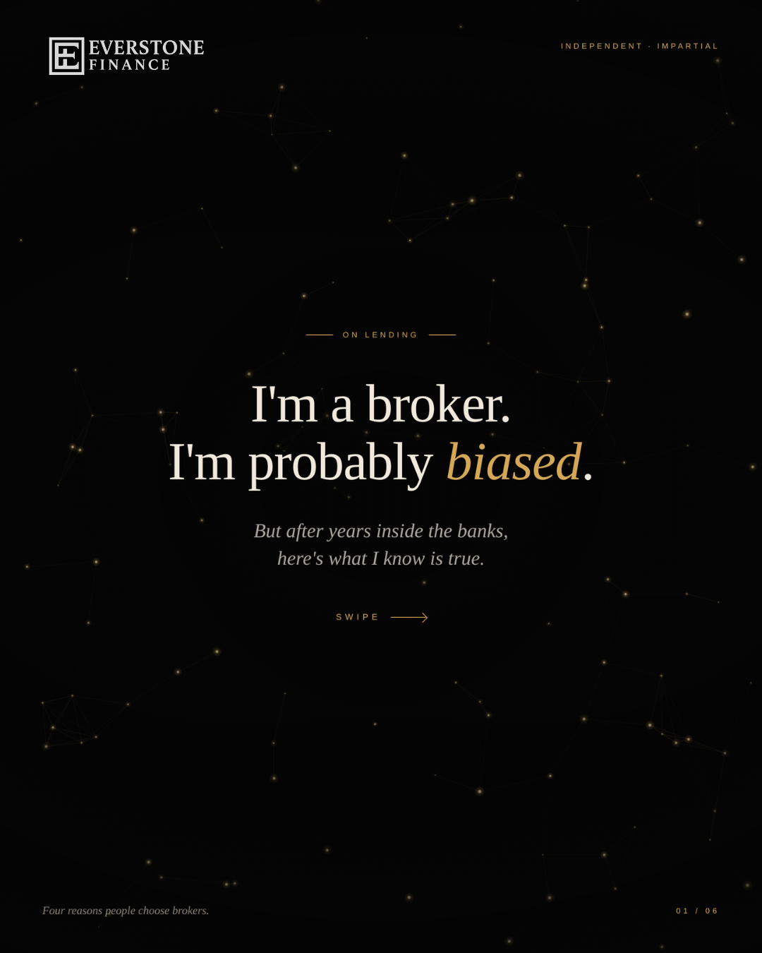 Mortgage broker vs bank: I'm a broker, I'm probably biased, but after years inside the banks here's what I know is true. Everstone Finance.